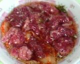 レンジで牛肉のキムチチゲ風（小鉢サイズ）作り方3写真