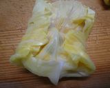 エビ入りふんわりロールキャベツ作り方7写真