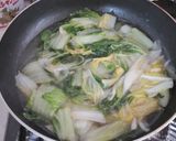中華風肉団子と白菜の蒸し煮作り方7写真