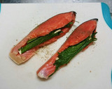 鮭のとろ〜り♡しそチーズ焼き作り方3写真