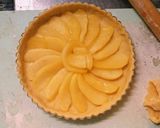 クリチ100ｇりんごのチーズケーキタルト作り方7写真
