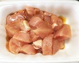 簡単！むね肉で回鍋肉風丼作り方1写真