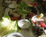 お年寄りの食卓・蓮根のつくね煮作り方1写真