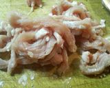 ○○ 青椒肉絲丼 ○○作り方2写真