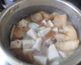 油揚げの袋とじ煮作り方3写真