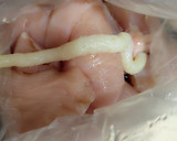 鶏むね肉とオクラのしょうが焼き作り方2写真
