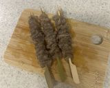 冷凍こんにゃくの鶏皮串風作り方6写真