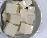 とろ〜り熱々❤︎ピリ辛カマン豆腐作り方3写真