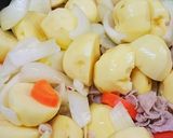 仙台麩入り豚肉じゃが作り方3写真