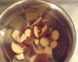 きのことサツマイモの炊き込みご飯作り方1写真