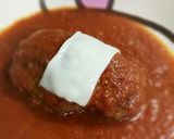 トマトソース煮込みハンバーグ作り方3写真