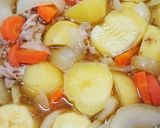 仙台麩入り豚肉じゃが作り方4写真