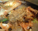 【大豆のお肉】と蒟蒻のねぎキムチ炒め作り方8写真