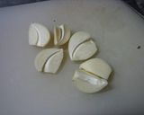 にんにくのホイル焼き。作り方1写真