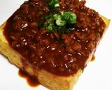 大豆のお肉deヘルシー肉味噌風厚揚げ♪作り方5写真