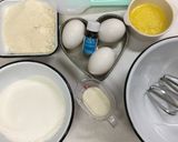 米粉deふわんふわんなスポンジケーキ♡作り方1写真