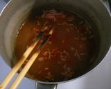 豆腐とワカメ 挽き肉のピリ辛中華スープ♪作り方2写真