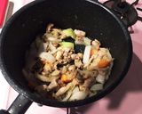 手作り！鶏肉とさつまいものクリームスープ作り方4写真