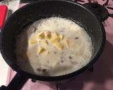 手作り！鶏肉とさつまいものクリームスープ作り方6写真