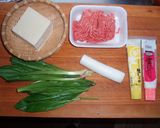 自宅の調味料で簡単行者にんにくマーボ豆腐作り方1写真