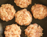 ジューシー！あらびきつくねの照り焼き風作り方7写真