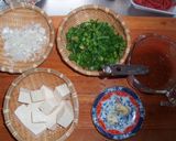 自宅の調味料で簡単行者にんにくマーボ豆腐作り方2写真