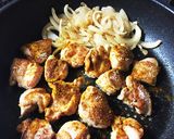 チキンとほうれん草のグリーンカレー☆作り方2写真