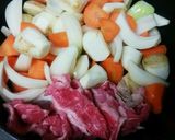 優しい味♡里芋の肉じゃが風作り方3写真