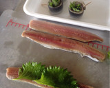 簡単！秋刀魚の紫蘇巻き 照り焼きロール作り方2写真