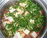 自宅の調味料で簡単行者にんにくマーボ豆腐作り方5写真