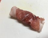 豚肉の2色巻き☆生姜焼き風作り方6写真