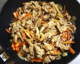 定番おかず！定食屋さん風♡豚の生姜焼き作り方4写真