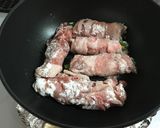 豚肉の2色巻き☆生姜焼き風作り方8写真