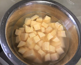 秋の味覚 さつまいもと胡桃の炊き込みご飯作り方1写真
