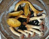 クリタケとヌメリスギタケの焼きキノコ作り方5写真