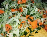 大根の葉たっぷりカレー作り方3写真