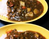 大根の葉たっぷりカレー作り方4写真