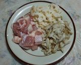 秋野菜と鶏肉の混ぜご飯作り方2写真