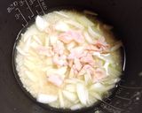 鶏皮de塩味♡簡単 炊き込みご飯作り方2写真