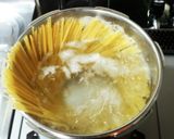 チキンと彩り野菜のペペロンチーノ☆パスタ作り方2写真