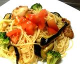 チキンと彩り野菜のペペロンチーノ☆パスタ作り方7写真