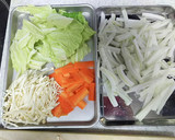 厚揚げの中華風白菜あんかけ作り方3写真