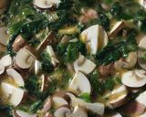 朝食プレート ほうれん草とツナオムレツ作り方4写真