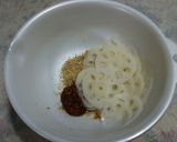 蓮根の梅胡麻和え作り方3写真
