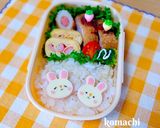 幼稚園 お弁当♡うさぎ 簡単作り方5写真