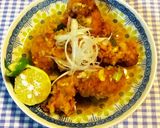 大人気♪ 鶏から揚げの甘酢ソース作り方12写真