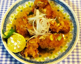 大人気♪ 鶏から揚げの甘酢ソース作り方12写真