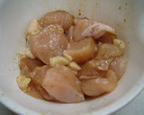 揚げ鶏とピーマンの甘辛炒め作り方2写真