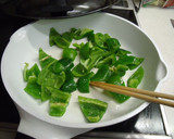 揚げ鶏とピーマンの甘辛炒め作り方5写真