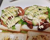 大豆のお肉でBLTサンドイッチ作り方14写真